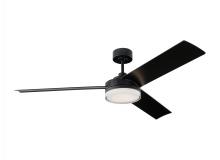 Visual Comfort & Co. Fan Collection 3CQR56MBKD - Cirque 56 LED - Midnight Black