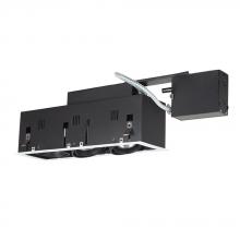 Jesco MGRP20-3WB - 3-Light Double Gimbal Linear Recessed Fixture Line Voltage.