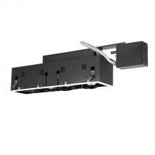 Jesco MGRP20-4WB - 4-Light Double Gimbal Linear Recessed Fixture Line Voltage.