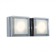 Jesco WS306H-2CH - 2-Light Wall Sconce QUATTRO Line Voltage - Series 306.