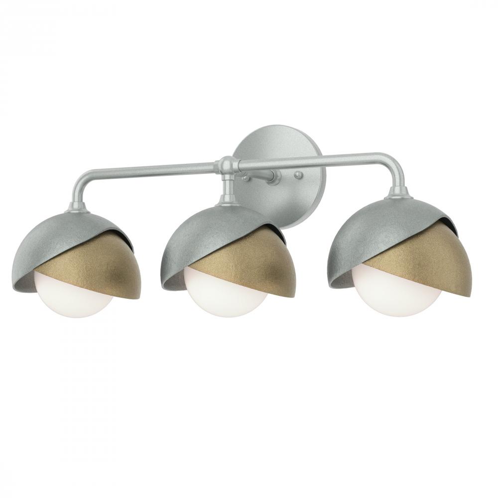 Brooklyn 3-Light Double Shade Bath Sconce