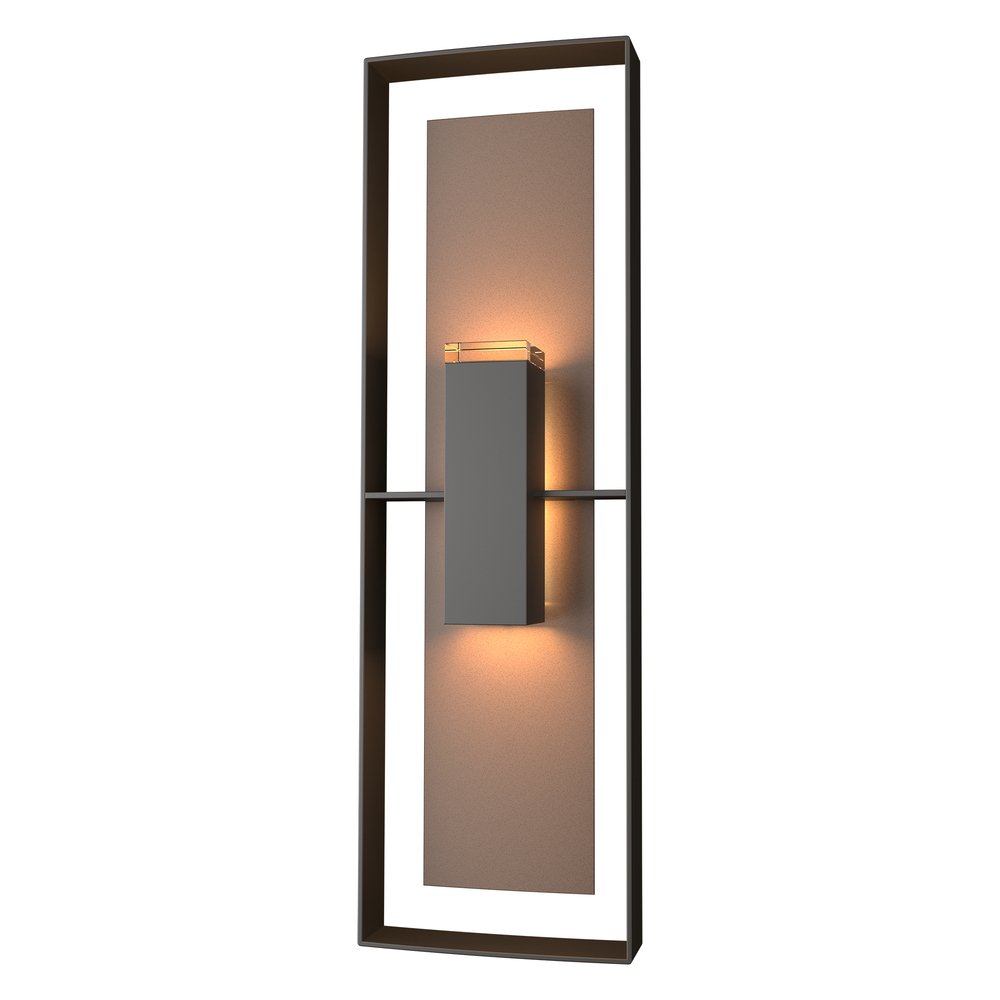 Shadow Box Tall Outdoor Sconce