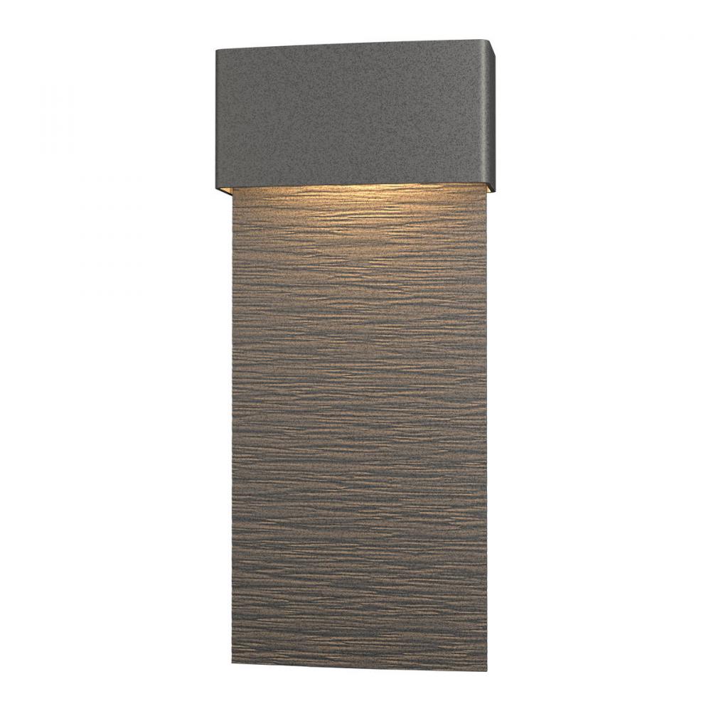 Stratum Large Dark Sky Friendly LED Outdoor Sconce