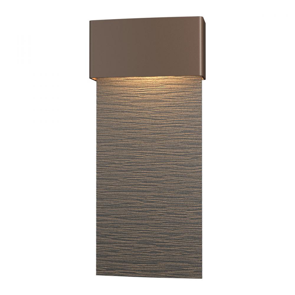 Stratum Large Dark Sky Friendly LED Outdoor Sconce