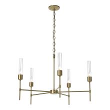 Hubbardton Forge 105045-SKT-86-ZM0611 - Vela 5 Arm Chandelier