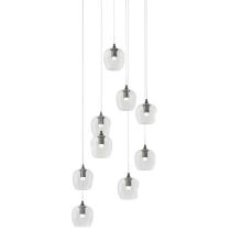 Hubbardton Forge 131103-SKT-LONG-20-ZM0709 - Ume 9-Light Pendant