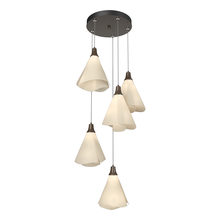 Hubbardton Forge 131122-SKT-STND-05-SH1987 - Mobius 5-Light Pendant