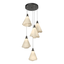 Hubbardton Forge 131122-SKT-STND-07-SH1987 - Mobius 5-Light Pendant