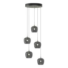 Hubbardton Forge 131123-SKT-STND-85-YL0709 - Ume 5-Light Pendant