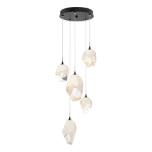 Hubbardton Forge 131139-SKT-STND-89-WP0756 - Chrysalis 5-Light Mixed Crystal Pendant