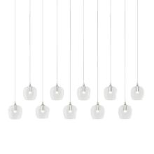 Hubbardton Forge 131203-SKT-LONG-85-ZM0709 - Ume 10-Light Pendant