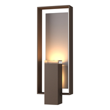 Hubbardton Forge 302605-SKT-75-78-ZM0546 - Shadow Box Large Outdoor Sconce