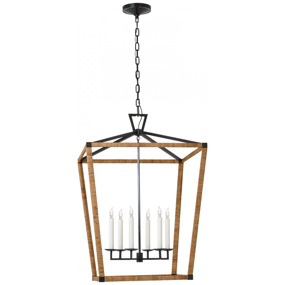 Darlana XL Wrapped Lantern