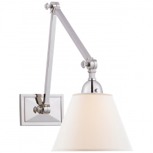 Visual Comfort & Co. Signature Collection ALL US AH 2330PN-L - Jane Double Library Wall Light