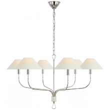 Visual Comfort & Co. Signature Collection ALL US AL 5005PN/PAR-L - Griffin Extra Large Tail Chandelier