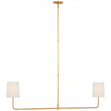 Visual Comfort & Co. Signature Collection ALL US BBL 5085G-L - Go Lightly 54" Two Light Linear Chandelier