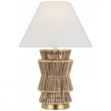 Visual Comfort & Co. Signature Collection ALL US CHA 8015NAB/AB-L - Antigua 30" Layered Table Lamp