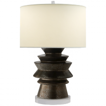 Visual Comfort & Co. Signature Collection ALL US CHA 8693CBZ-PL - Stacked Disk Table Lamp