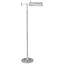Visual Comfort & Co. Signature Collection ALL US CHA 9107PN - Dorchester Swing Arm Pharmacy Floor Lamp