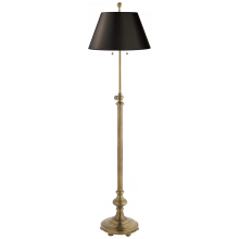 Visual Comfort & Co. Signature Collection ALL US CHA 9124AB-B - Overseas Adjustable Club Floor Lamp