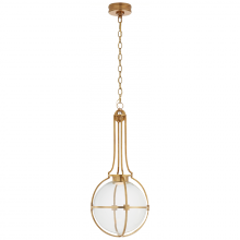 Visual Comfort & Co. Signature Collection ALL US CHC 5478AB-CG - Gracie Medium Captured Globe Pendant