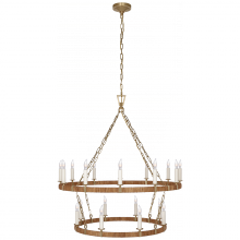 Visual Comfort & Co. Signature Collection ALL US CHC 5880AB/NRT - Darlana Large Two Tier Chandelier
