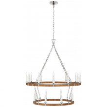 Visual Comfort & Co. Signature Collection ALL US CHC 5880PN/NRT - Darlana Large Two Tier Chandelier