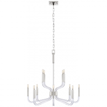 Visual Comfort & Co. Signature Collection ALL US CHC 5903PN/CG - Reagan Medium Two Tier Chandelier