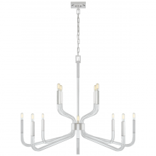 Visual Comfort & Co. Signature Collection ALL US CHC 5904PN/CG - Reagan Grande Two Tier Chandelier