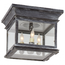 Visual Comfort & Co. Signature Collection RL CHO 4310WZ-CG - Club Small Square Flush Mount