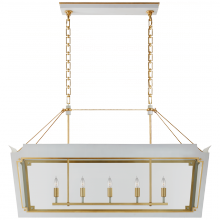 Visual Comfort & Co. Signature Collection ALL US JN 5023SW/G-CG - Caddo Medium Linear Lantern