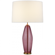 Visual Comfort & Co. Signature Collection RL KS 3132ORC-L - Everleigh Large Fluted Table Lamp