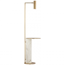 Visual Comfort & Co. Signature Collection ALL US KW 1612AB/WM - Alma Tray Table Floor Lamp