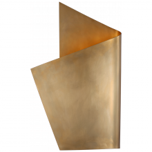 Visual Comfort & Co. Signature Collection ALL US KW 2632AB - Piel Left Wrapped Sconce