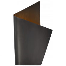 Visual Comfort & Co. Signature Collection ALL US KW 2633BZ - Piel Right Wrapped Sconce