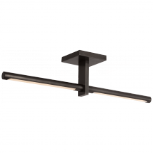 Visual Comfort & Co. Signature Collection ALL US KW 4730BZ - Axis 24" Linear Flush Mount