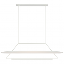Visual Comfort & Co. Signature Collection ALL US KW 5107WHT - Teline 54" Oval Linear