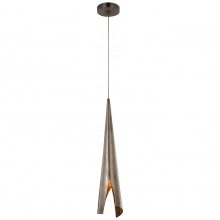 Visual Comfort & Co. Signature Collection ALL US KW 5631PWT - Piel Small Wrapped Pendant