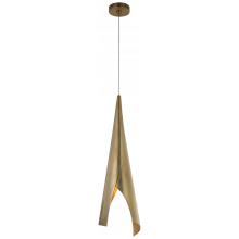 Visual Comfort & Co. Signature Collection ALL US KW 5632AB - Piel Medium Wrapped Pendant