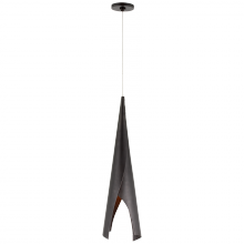 Visual Comfort & Co. Signature Collection ALL US KW 5632BZ - Piel Medium Wrapped Pendant