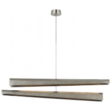 Visual Comfort & Co. Signature Collection ALL US KW 5635PWT - Piel 52" Multi-Positional Chandelier