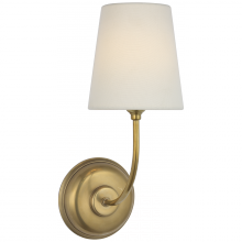 Visual Comfort & Co. Signature Collection ALL US TOB 2077HAB-L-CL - Vendome 16" Cordless Single Sconce