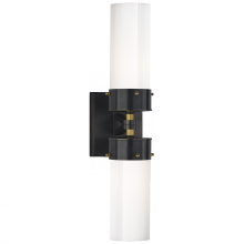 Visual Comfort & Co. Signature Collection ALL US TOB 2315BZ/HAB-WG - Marais Large Double Bath Sconce