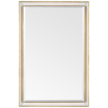 Visual Comfort & Co. Signature Collection ALL US TOB 2965WHT/G - Tricia 24" Illuminated Rectangular Mirror