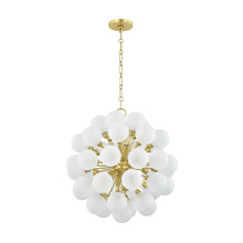 Mitzi by Hudson Valley Lighting H1087806-AGB - Antoneta Chandelier