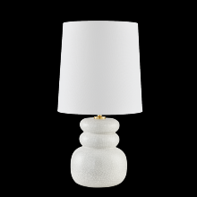 Mitzi by Hudson Valley Lighting HL889201-AGB/CPC - Corinne TABLE LAMP