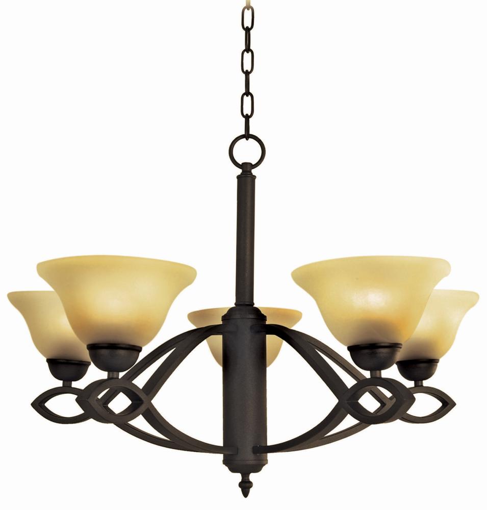 Bronze Up Chandelier