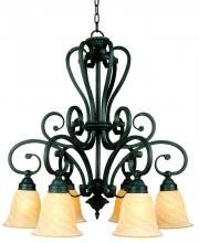 Yosemite Lighting 82136R-6EC - Down Chandelier