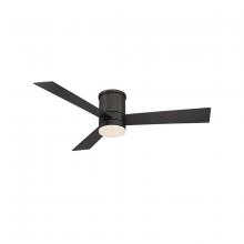 Modern Forms US - Fans Only FH-W1803-52L-MB - Axis Flush Mount Ceiling Fan
