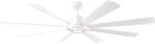 Modern Forms US - Fans Only FR-W2303-72L-MW - Aura Downrod ceiling fan